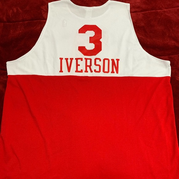 Philadelphia Sixers retro Reebok authentic Iverson jersey - Picture 2 of 4
